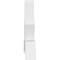 Ekena Millwork Vanguard Architectural Grade PVC Gable Bracket, 96"W x 36"H x 6"D x 6"F, 9/12 Pitch GBP096X36X0606VAN00 - alternate 3